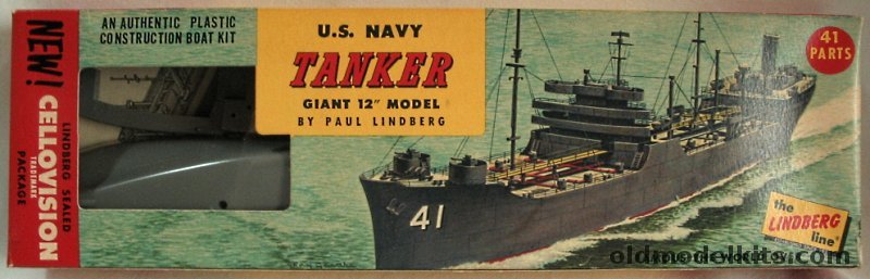 Lindberg 1/520 US Navy Tanker (Fleet Oilier AO-47 USS Neches - Mattaponi Class), 750-49 plastic model kit